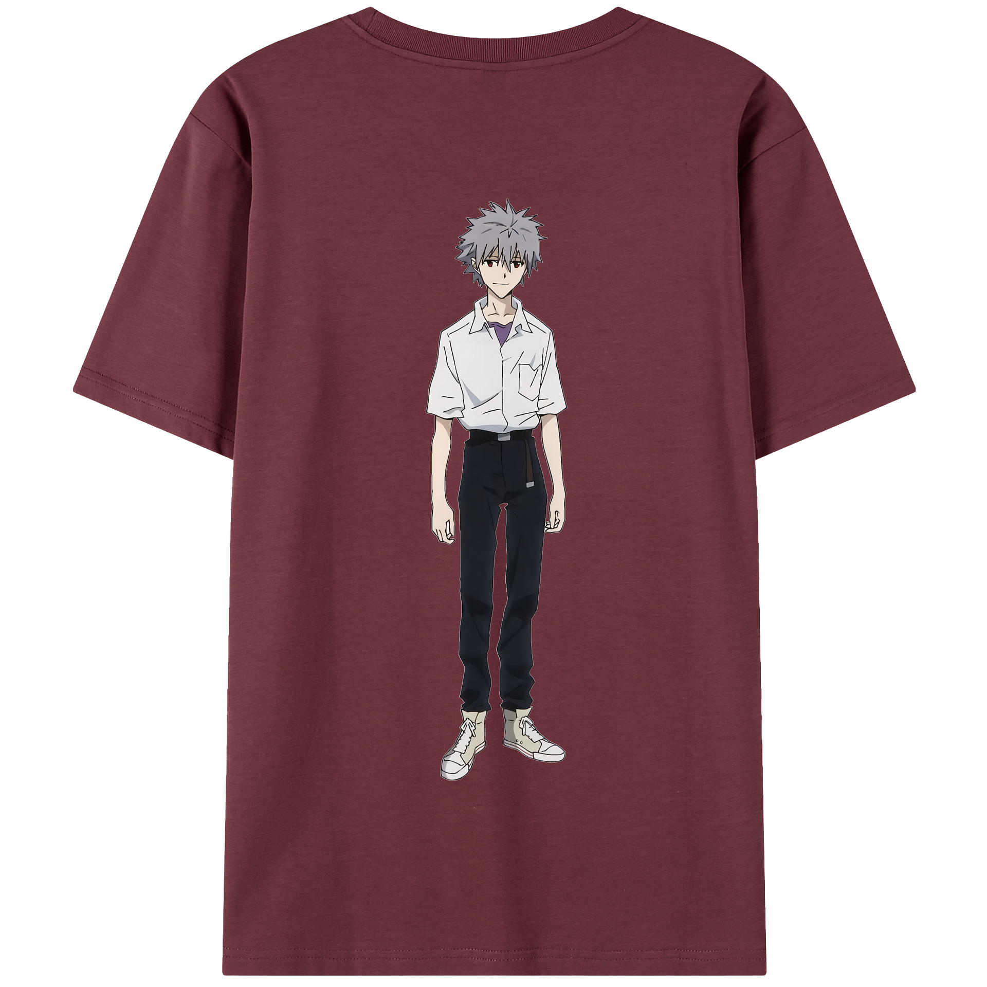 （画像用） EVA 新世紀エヴァンゲリオン 綿100％半袖Tシャツ（背面プリント）